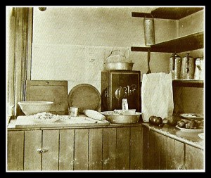 Photo credit: "The Pantry Its History and Modern Uses" by Catherine Seiberling Pond