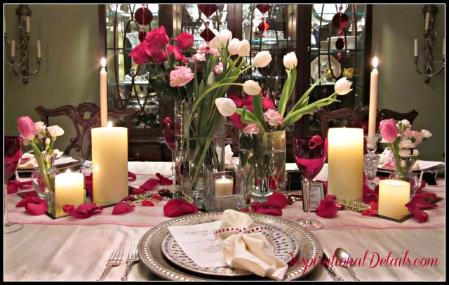 Valentine's day tablescape ideas