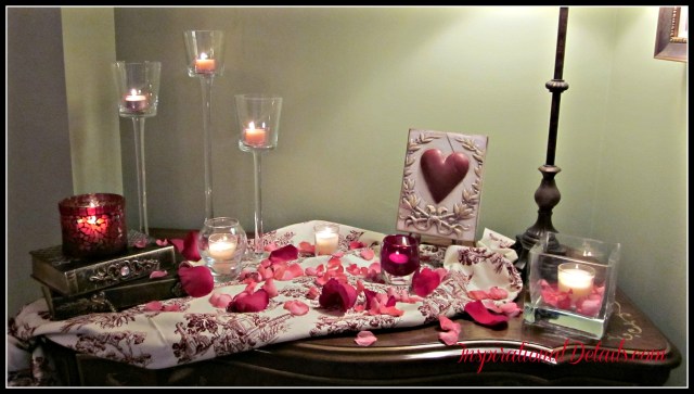 Valentine's Day table decor