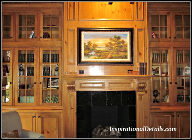 interesting bookcases/study