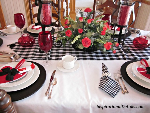 Valentine's Day tablescape ideas