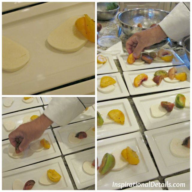 chef dinner in a home