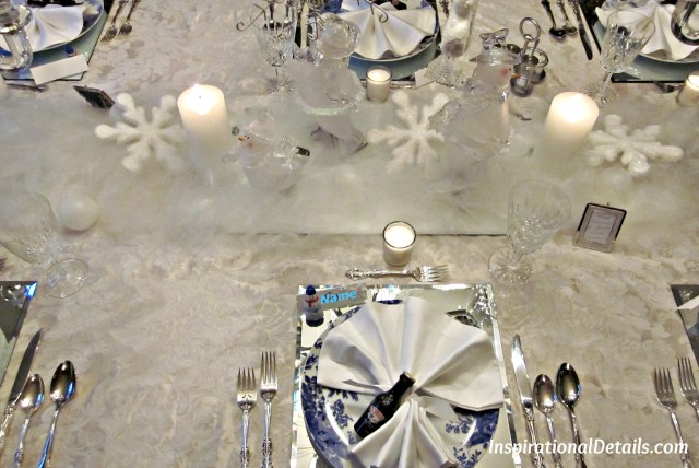 snowy table theme