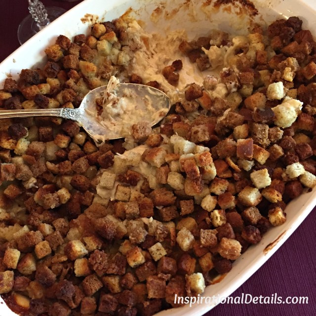 chicken-stuffing casserole