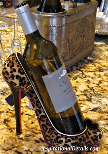 bridal shower with shoe theme