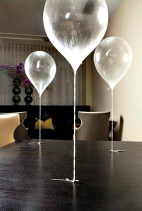 inspiration from Chef Grant Achatz and Alinea's edible helium balloon