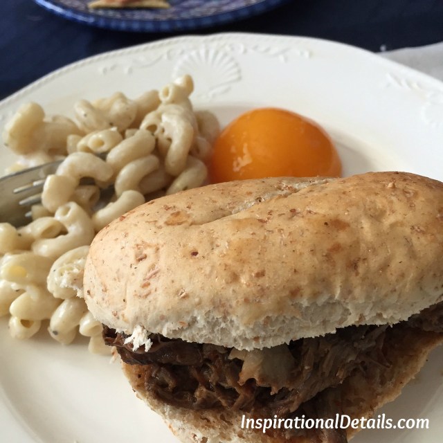 menu inspired by from the 1940s