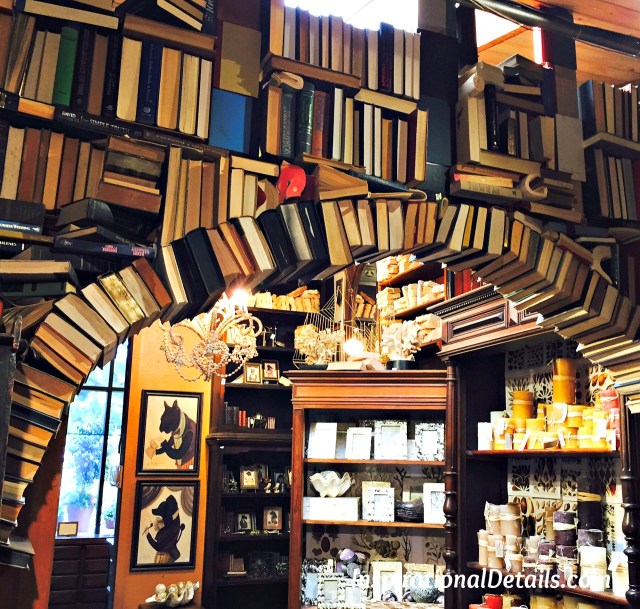Cool Book Arch at Roger's Gardens in Newport Beach, CA