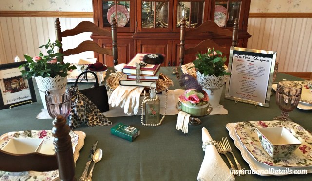 High Society / Swans of Fifth Avenue tablescape