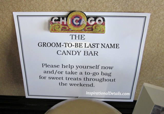 candy bar ideas for a wedding