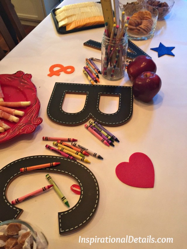 school theme party ideas