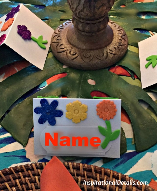 tropical island dinner party ideas