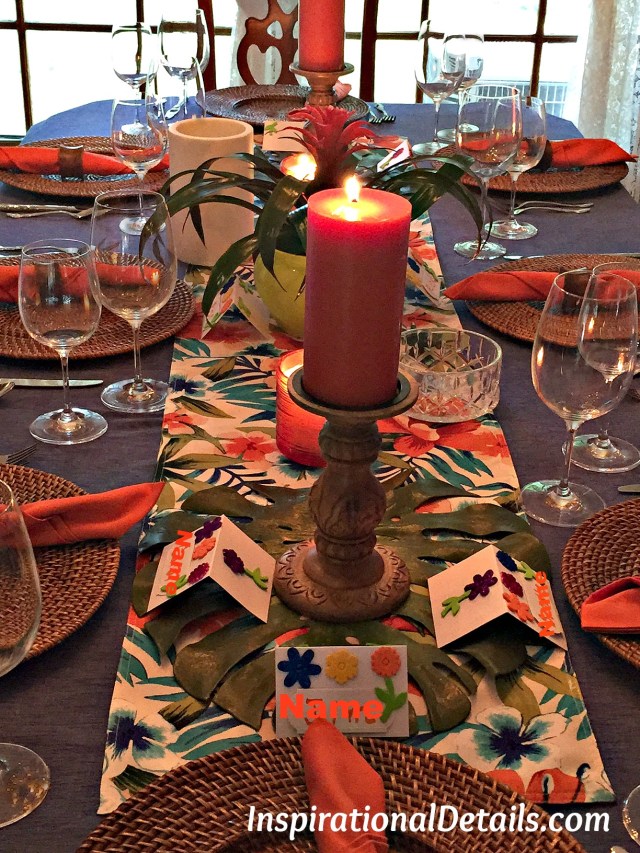 polynesian theme dinner party