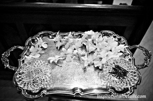 special wedding day details