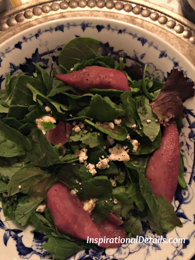 Pear and Hazelnut Salad