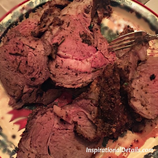 Standing Rib Roast dinner party ideas