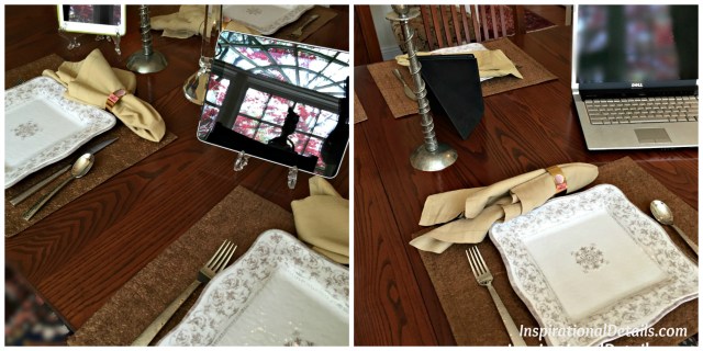 technology tablescape ideas