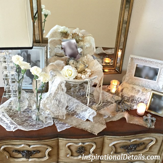 vintage look bridal shower ideas