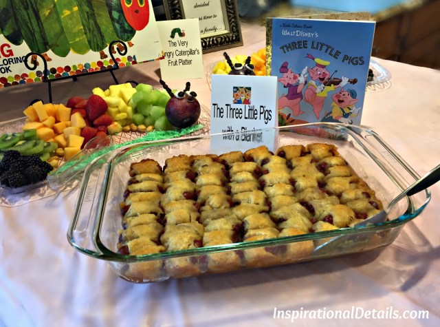 book theme baby shower ideas