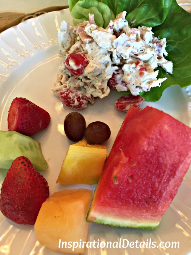 BLT chicken salad (book club lunch ideas)