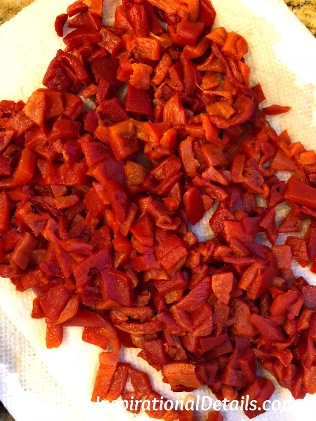 roasted sweet red peppers