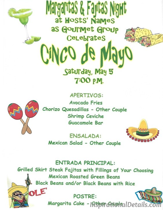 cinco de mayo menu ideas