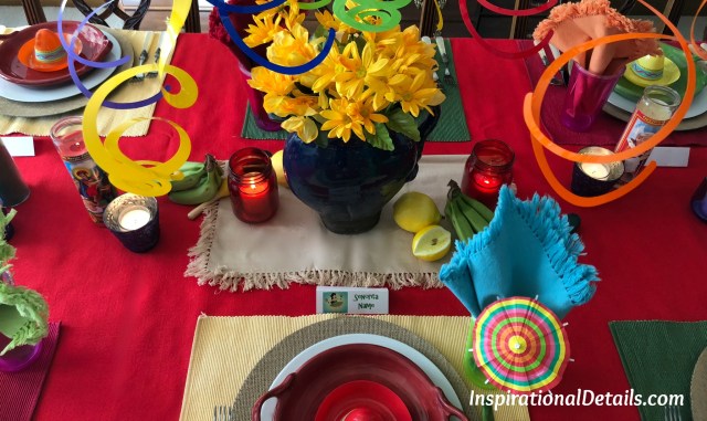 Mexican dinner party / table decor ideas