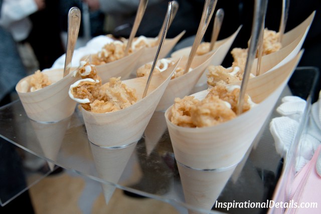 Crisy Calamari with pepperoncini and lemon aioli appetizer