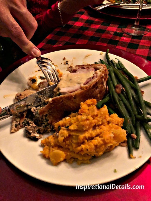pork wellington with prosciutto & spinach mushroom stuffing