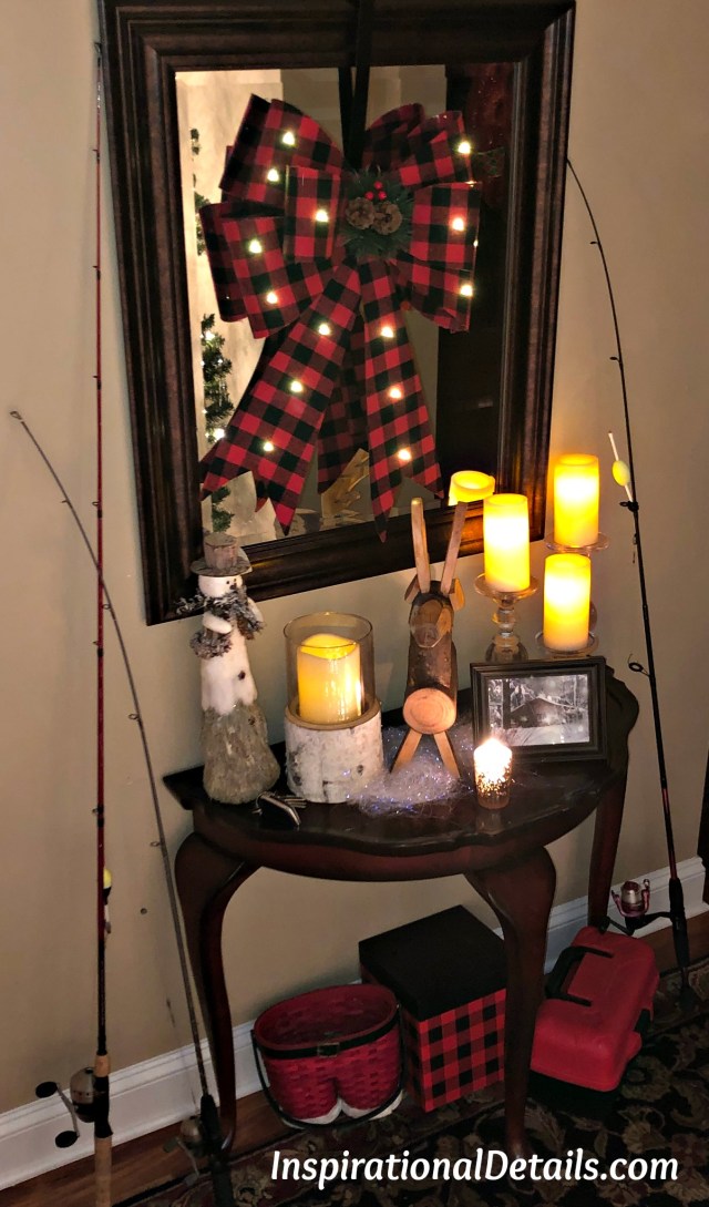 Wisconsin / cabin themed dinner party and decor