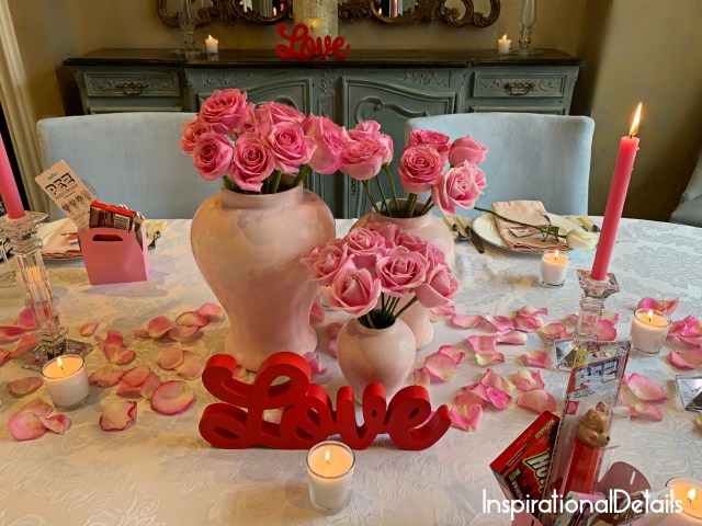 Valentine's Day tablescape ideas