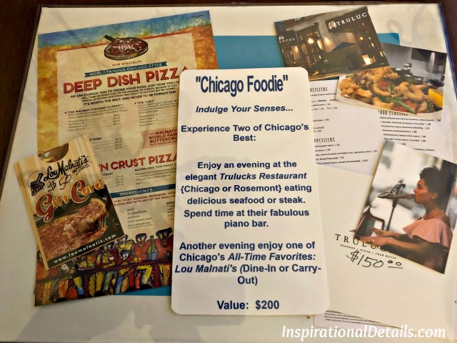 food/restaurant auction item ideas
