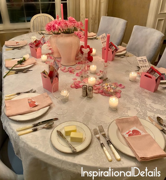 Valentine's Day tablescape ideas